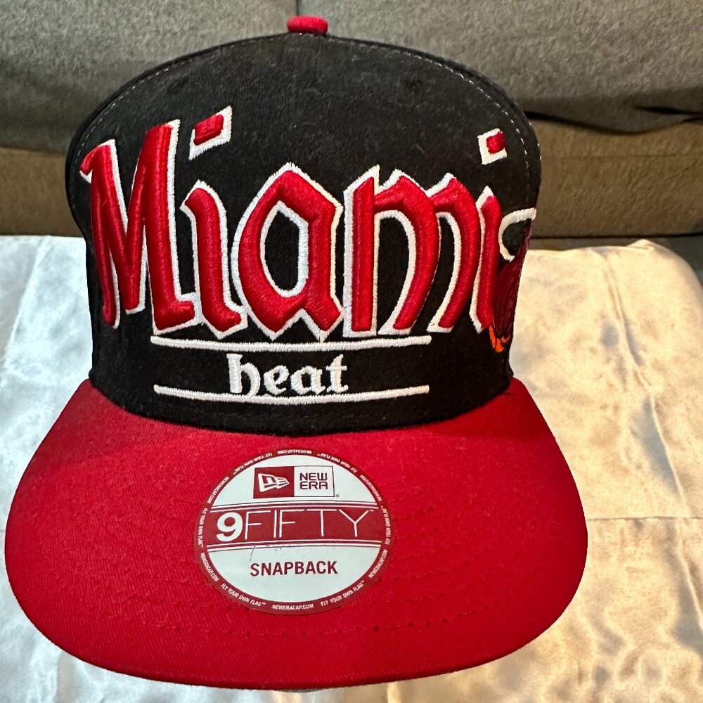 NBA Miami Heat New Era 9Fifty Hardwood Classics Snapback Hat